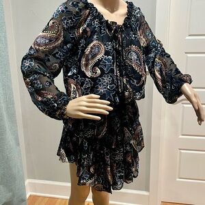 Chelsea & Violet Floral Paisley Dress